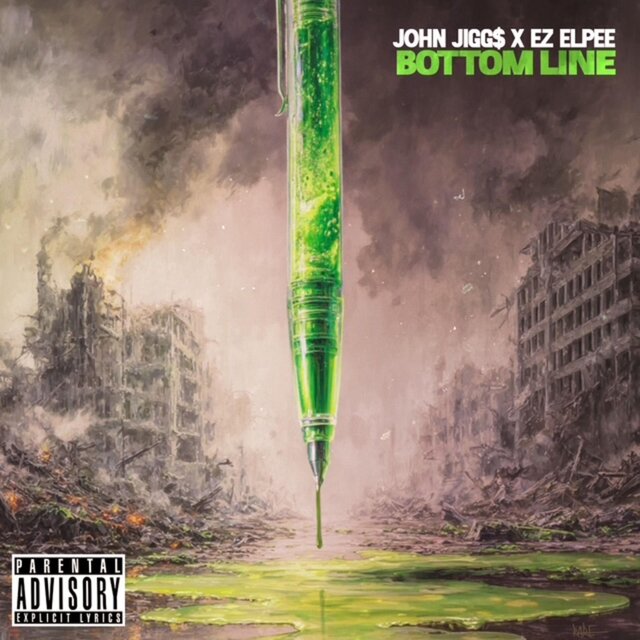 Cover art for album Bottom Line by John Jigg$, Ezelpee