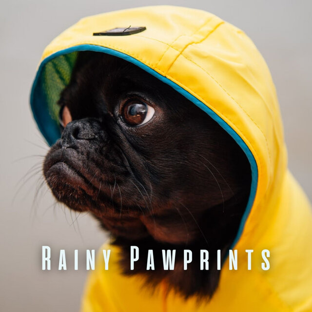 Rainy Pawprints: Rain and Chill Sounds for Calming Dogs