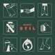 Cover art for album STIL by Blomst