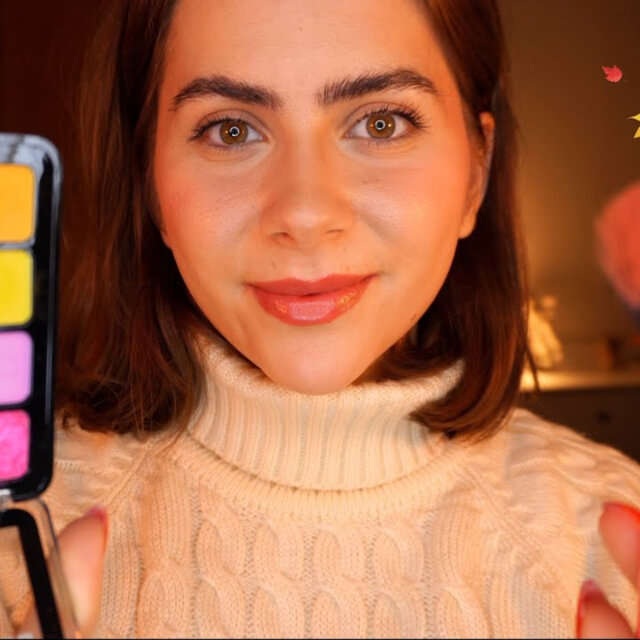 ASMR Ich Schminke Dich für den Herbst