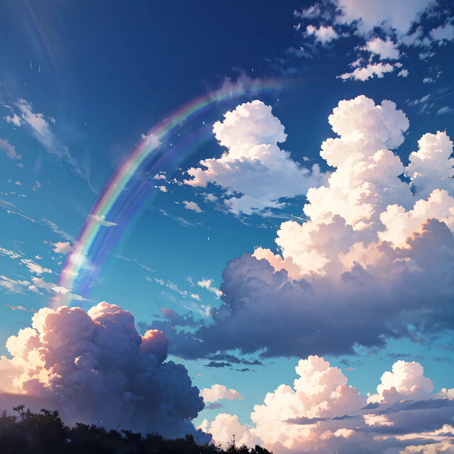 Tears are the rain that washes our hearts. Clear skies are almost here