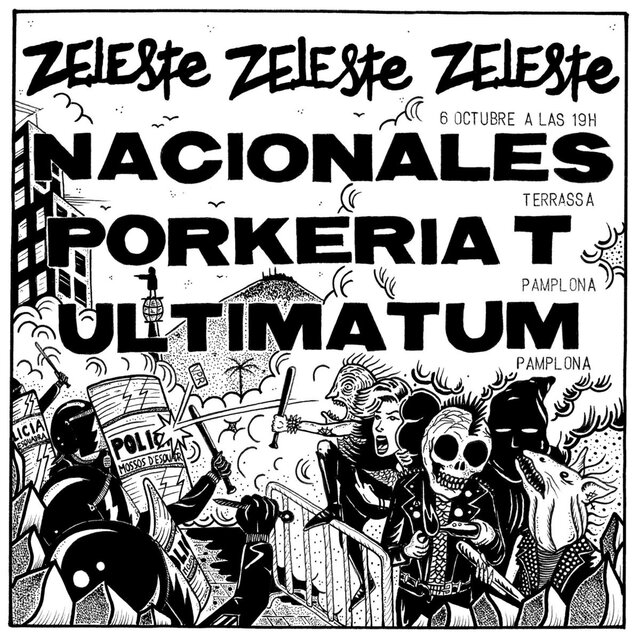 Ultimatum directo Sala Zeleste, 1985