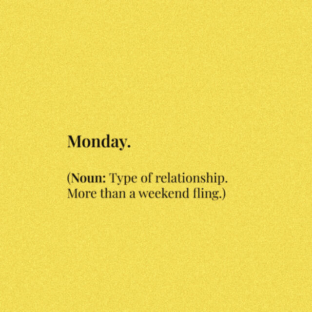 Monday