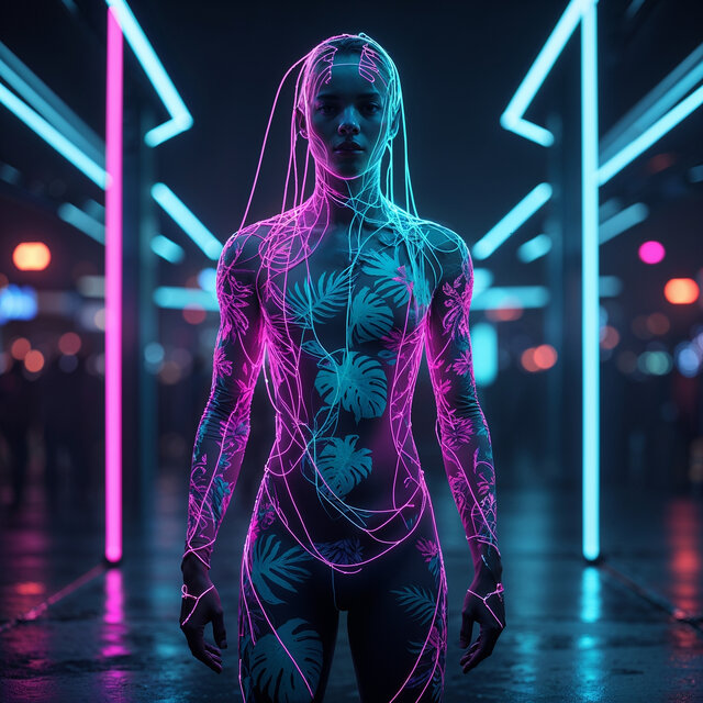 Neon Human