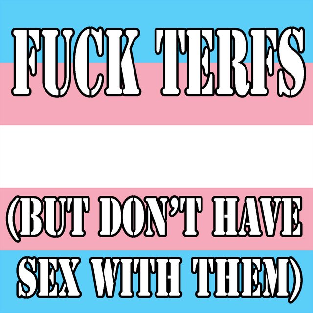 Fuck Terfs (But Don't Have Sex With Them)