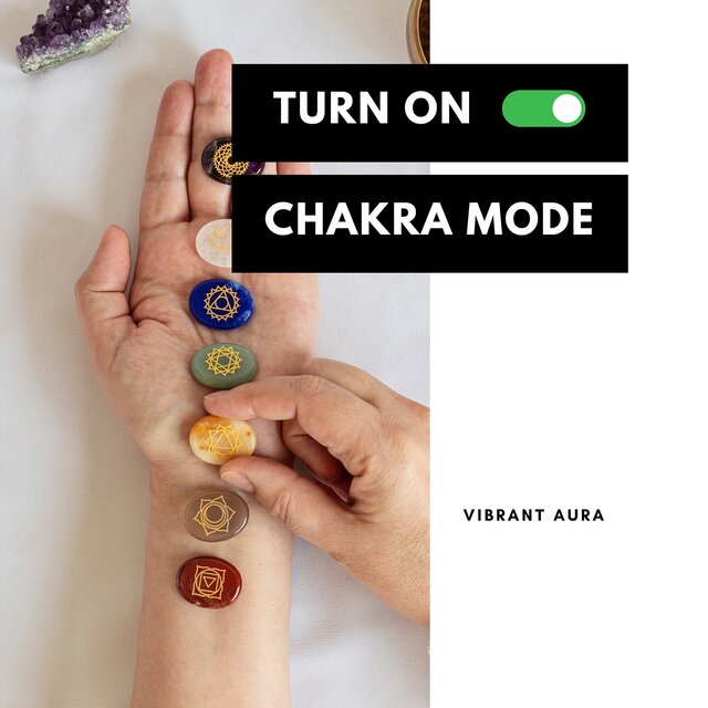 Vibrant Aura: Balance Your Chakra Crystals
