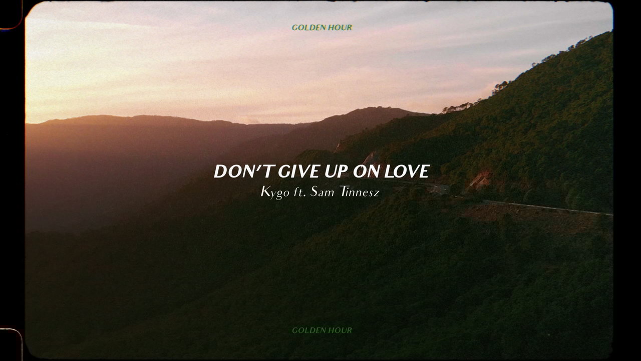 Don't Give Up on Love