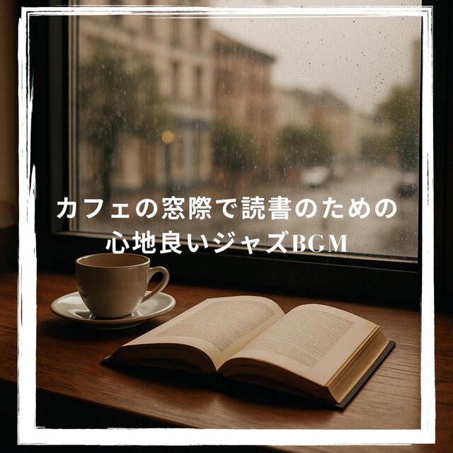 カフェの窓際で読書のための心地良いジャズBGM
