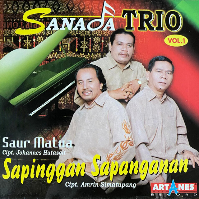 Album Pop Batak Sanada Trio Vol. 1