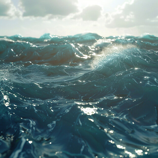 Peaceful Chill Ocean Waves: Serene Ambient Music