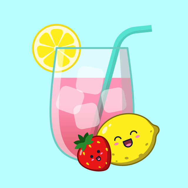 Strawberry lemonade