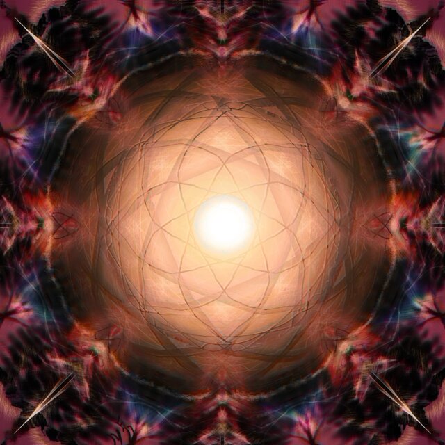 Cover art for album One World for "Visceral" by Music for Visual Mantra Meditations