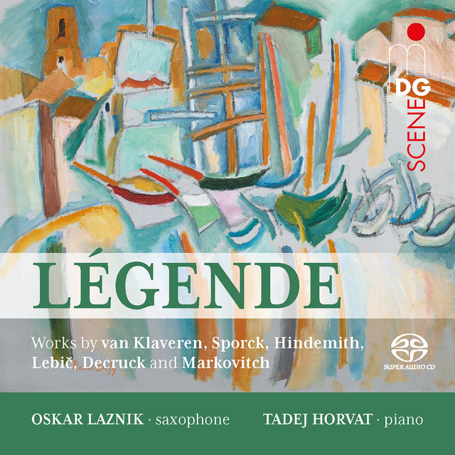 Légende: Works for Alto Saxophone and Piano