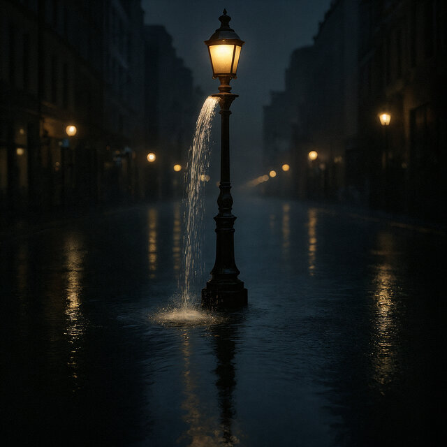 The City Looks Better in the Rain.