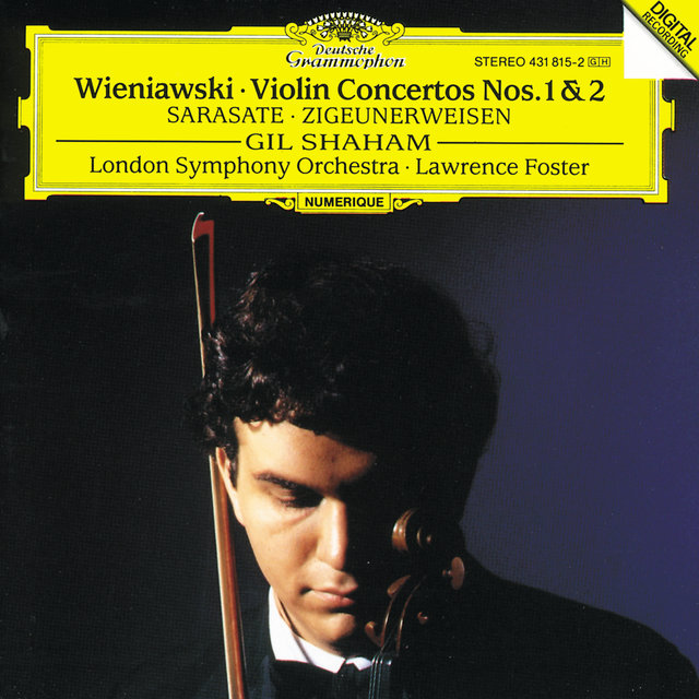 Cover art for album Wieniawski: Violin Concertos Nos.1 & 2 by Gil Shaham, London Symphony Orchestra, Lawrence Foster