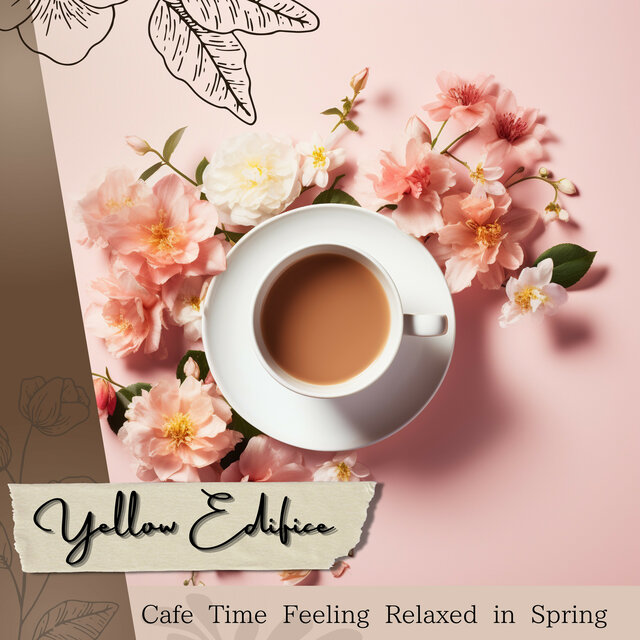 Cafe Time Feeling Relaxed in Spring