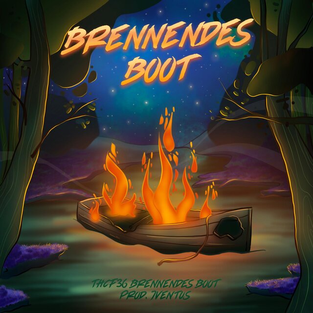 BRENNENDES BOOT
