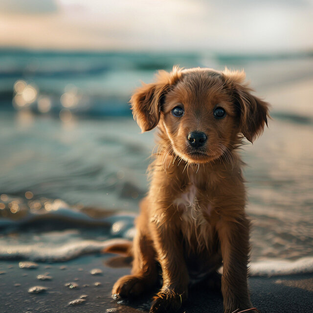 Ladridos Del Océano: Melodías Juguetonas Para Perros