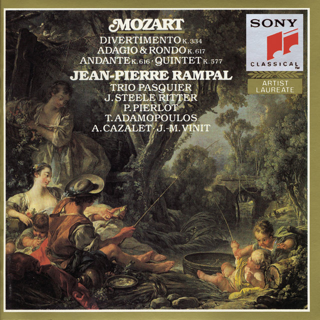 Mozart: Divertimento, K. 334, Al desio di chi t'adora, K. 577, Andante, K. 616 & Adagio and Rondo, K. 617