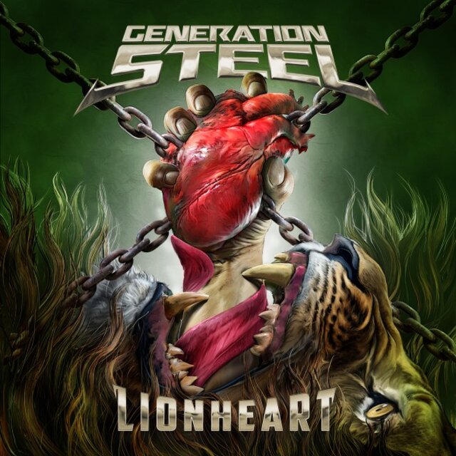Cover art for album Lionheart by GENERATION STEEL