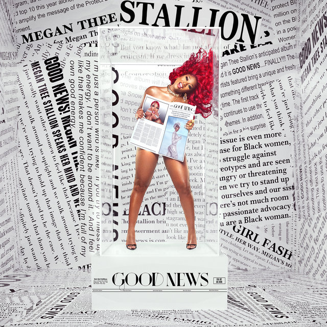 Cover art for album Good News by Megan Thee Stallion