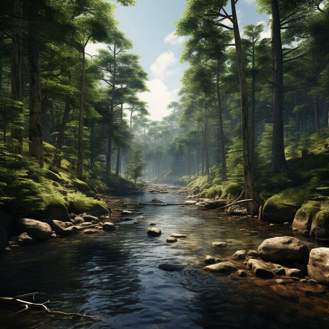 Sleep by the Stream: Gentle Water Sounds