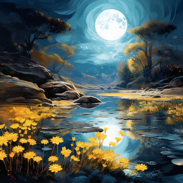Yoga Waterscape Echoes: Melodic Stream Harmony