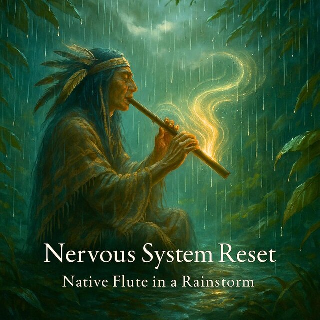 Nervous System Reset, Native Flute in a Rainstorm