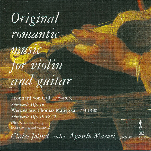 Original Romantic Music for Violin and Guitar