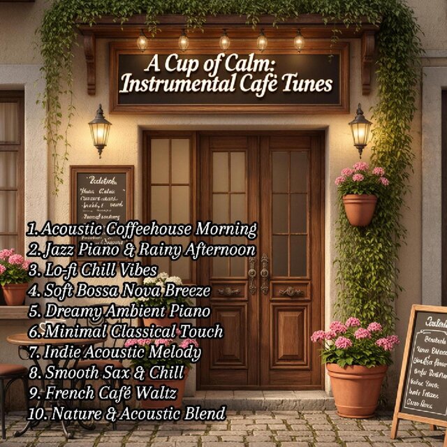 A Cup of Calm: Instrumental Café Tunes