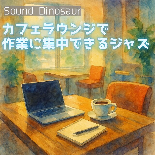 カフェラウンジで作業に集中できるジャズ