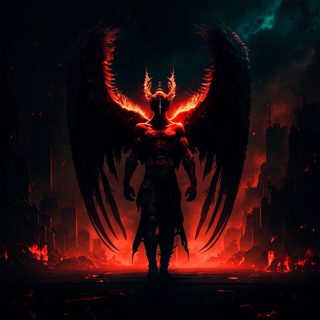 under lucifer's wings