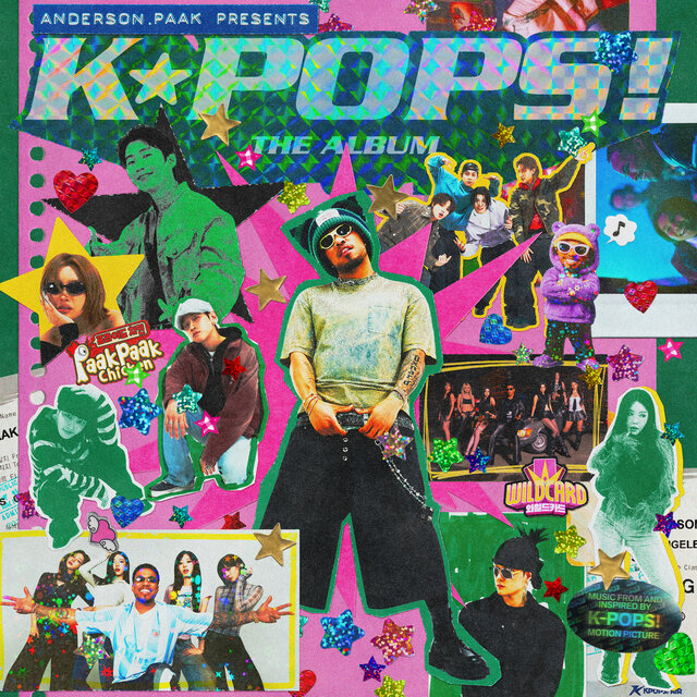 Cover art for album K-POPS! (Music from and inspired by K-POPS! Motion Picture) by Anderson .Paak
