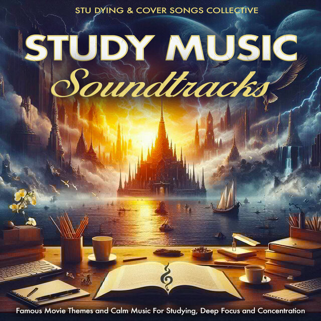 Study Music Soundtracks – Famous Movie Themes and Calm Music For Studying, Deep Focus and Concentration (Guitar Instrumental Version)
