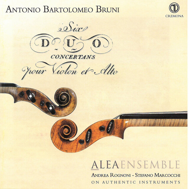 Bruni: 6 Duo concertants pour violon et alto
