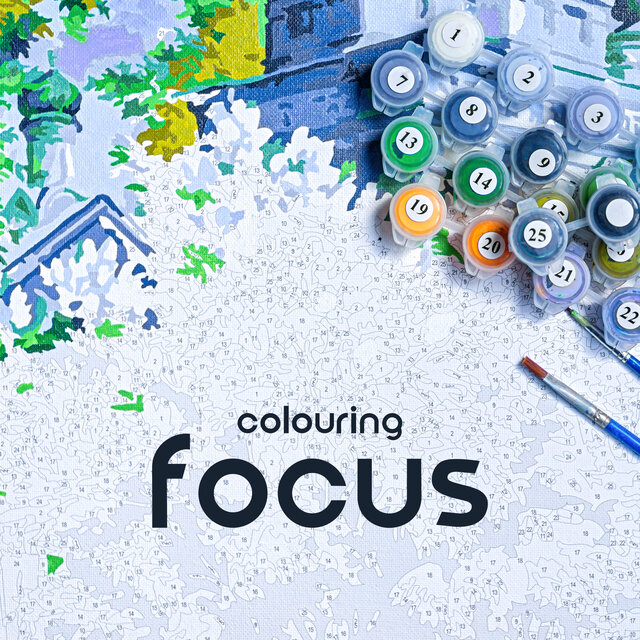 Colouring Focus (Stress Relief Piano for Painting by Numbers)