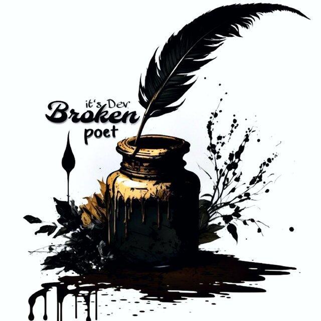 Broken poet