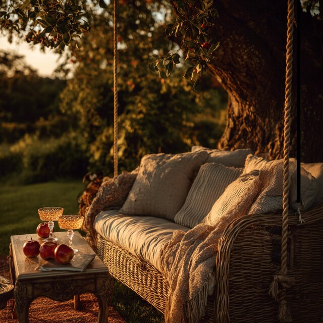 Home in the Evening Light
