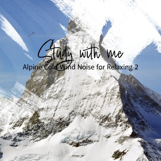 Study with Me: Alpine Cold Wind Noise for Relaxing 2