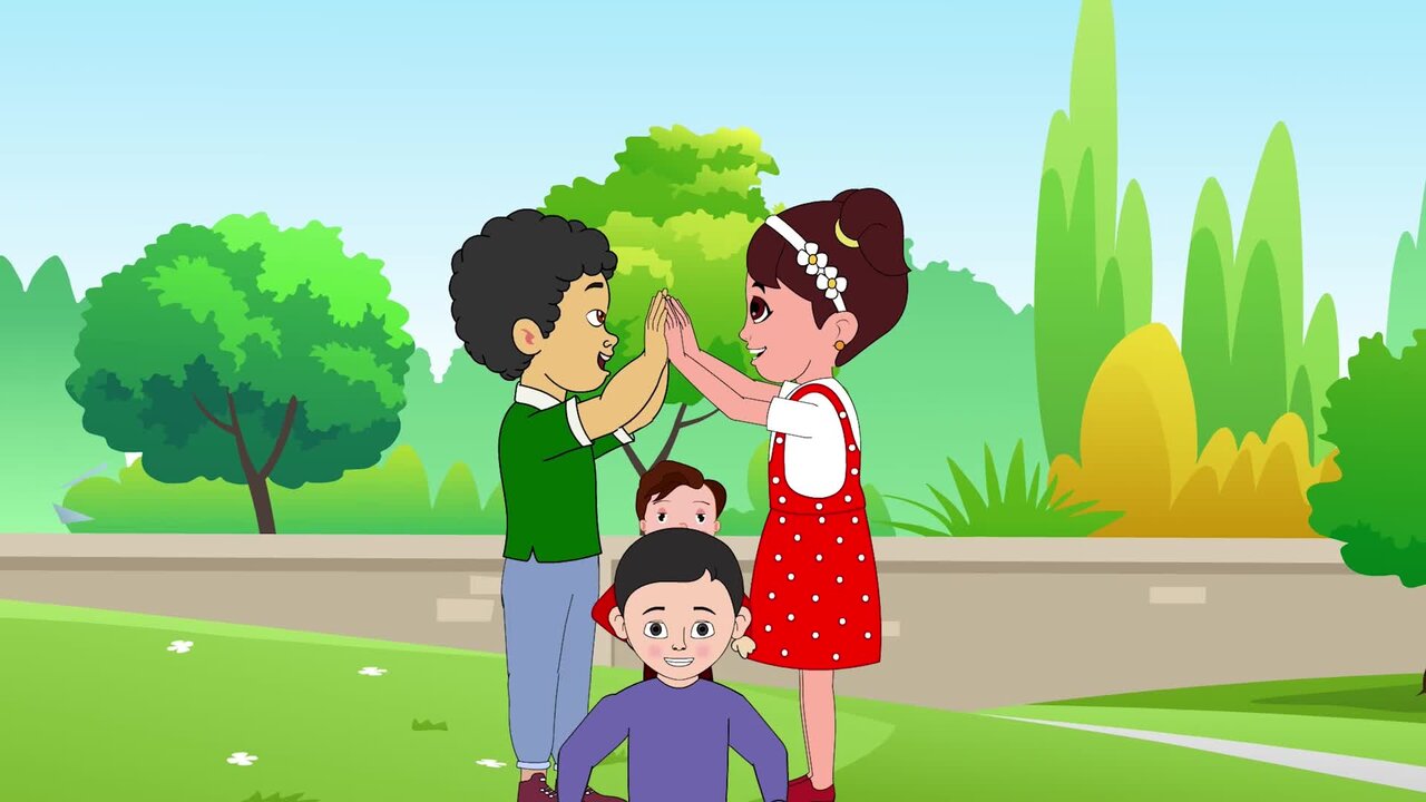 posham pa bhai posham pa - Hindi rhymes for children | Kids Songs 