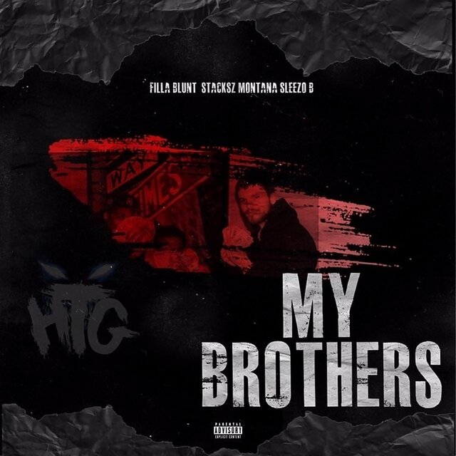 Cover art for album  by Filla Blunt, Stacksz Montana, Sleezo B