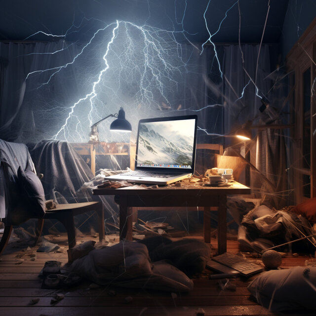 Work Thunder: Dynamic Storm Symphony