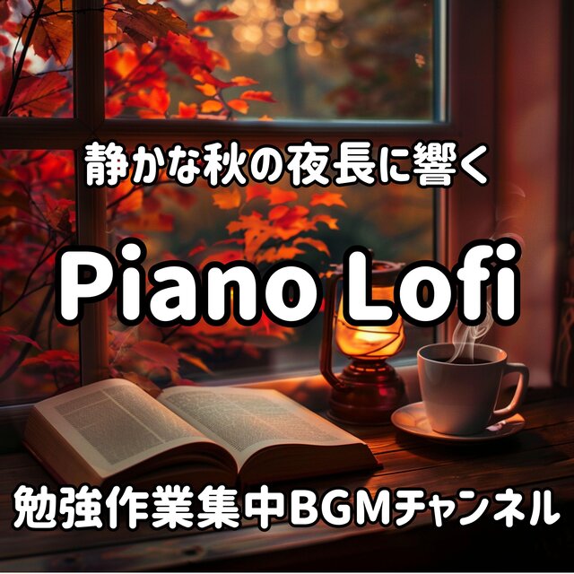 静かな秋の夜長に響くPiano Lofi