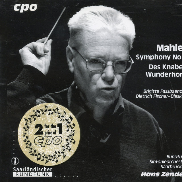 Cover art for album Mahler: Symphony No. 9 - Des Knaben Wunderhorn by Hans Zender