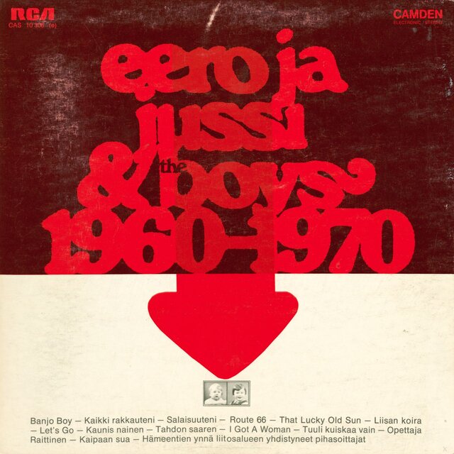 Cover art for album Eero ja Jussi 1960-1970 by Eero ja Jussi