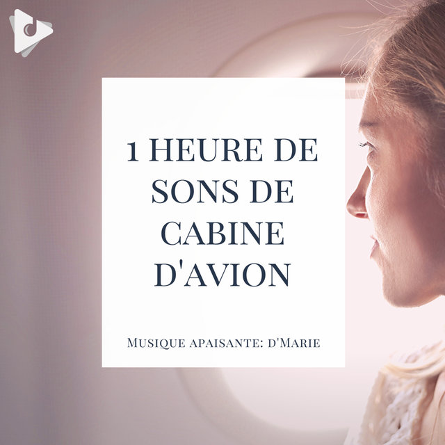 1 heure de sons de cabine d'avion