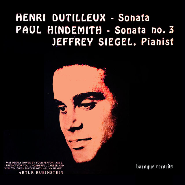 Dutilleux: Sonata - Hindemith: Sonata No. 3