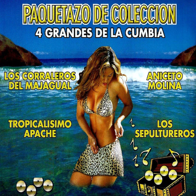 Paquetazo De Coleccion - 4 Grandes De La Cumbia