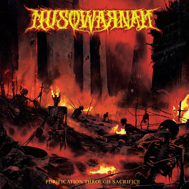Cover art for album Purification Through Sacrifice by Husqwarnah