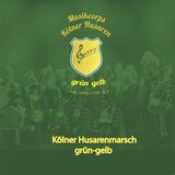 Kölner Husarenmarsch grün-gelb